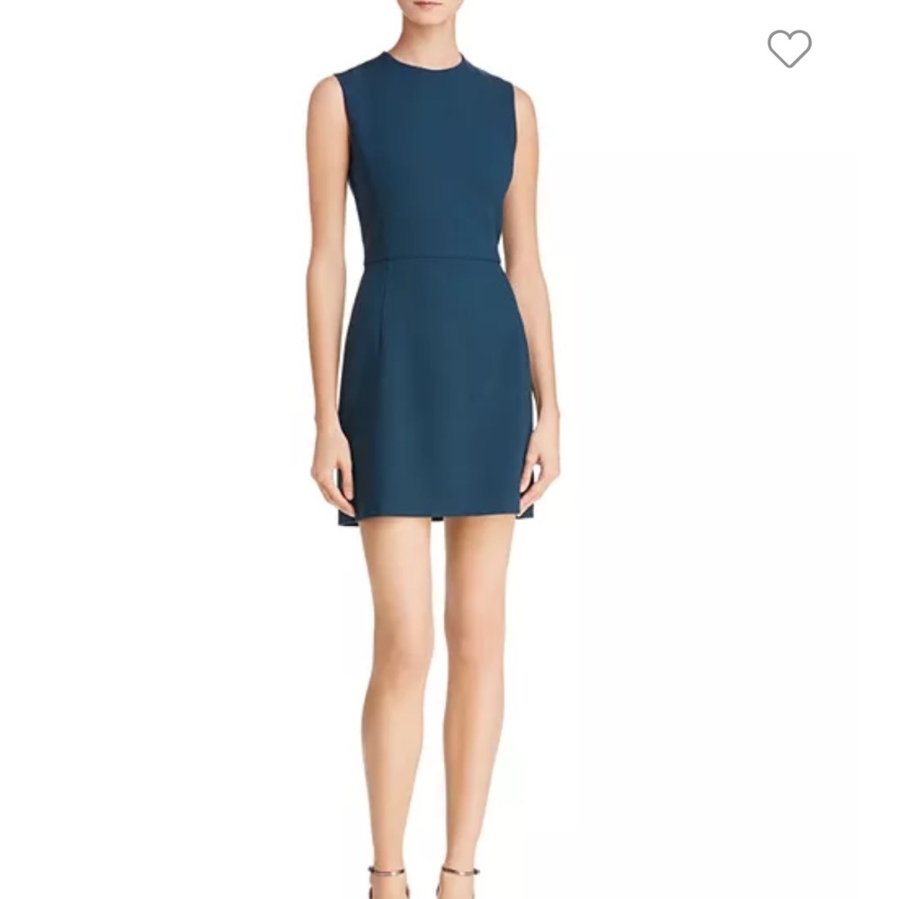 NEW! French Connection Forest Green Sleeveless Fitted Sheath Mini Dress - SZ 8